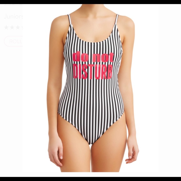 Other - DO NO DISTURB swimsuit- Cheeky High Leg